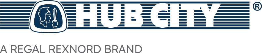 Hub City logo - a Regal Rexnord brand